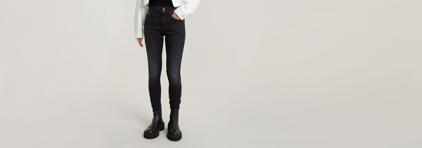 3301 High Skinny Jeans | ブラック | G-Star RAW® JP